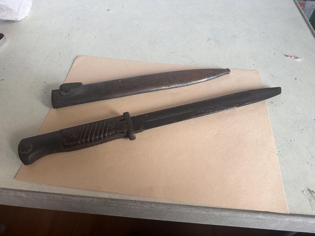 Origineel WW11 German Mauser K 98 Bayonet, Ophalen, Landmacht, Duitsland, Overige typen
