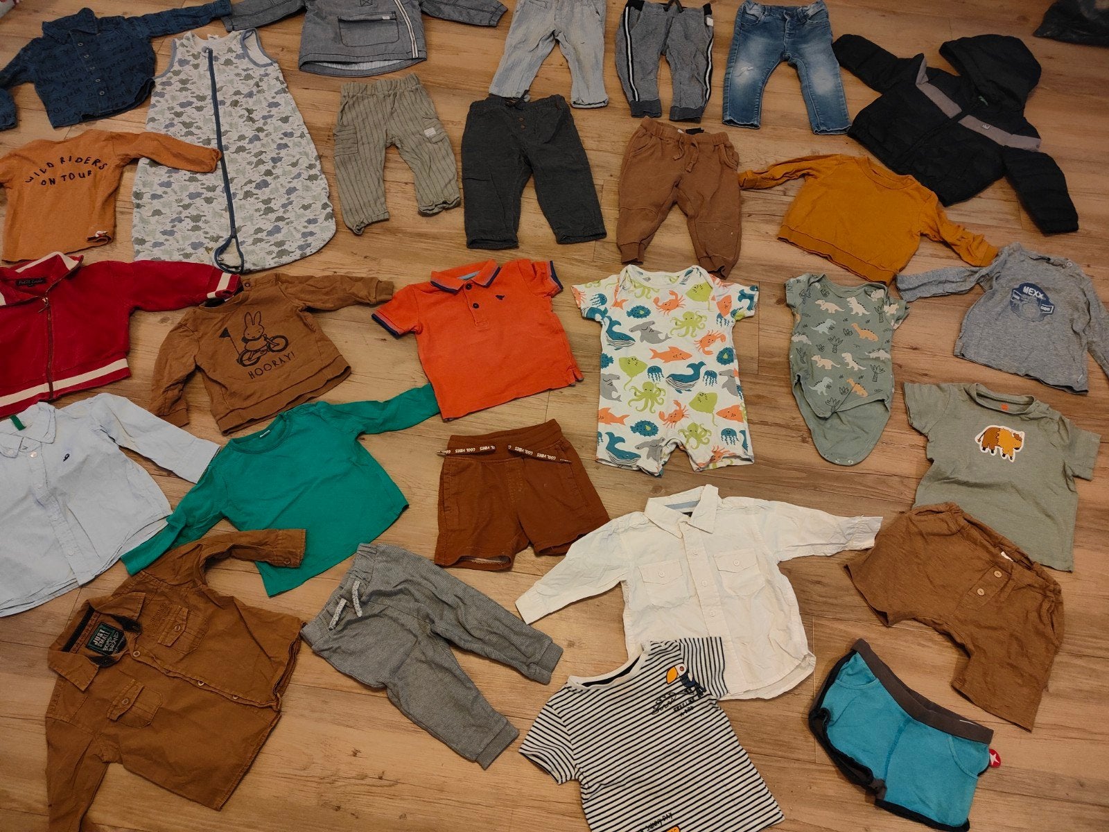 28-delig Zomer Kledingpakket Jongen Maat 80 (Kikkid), Kinderen en Baby's, Babykleding | Maat 80, Ophalen of Verzenden, Jongetje