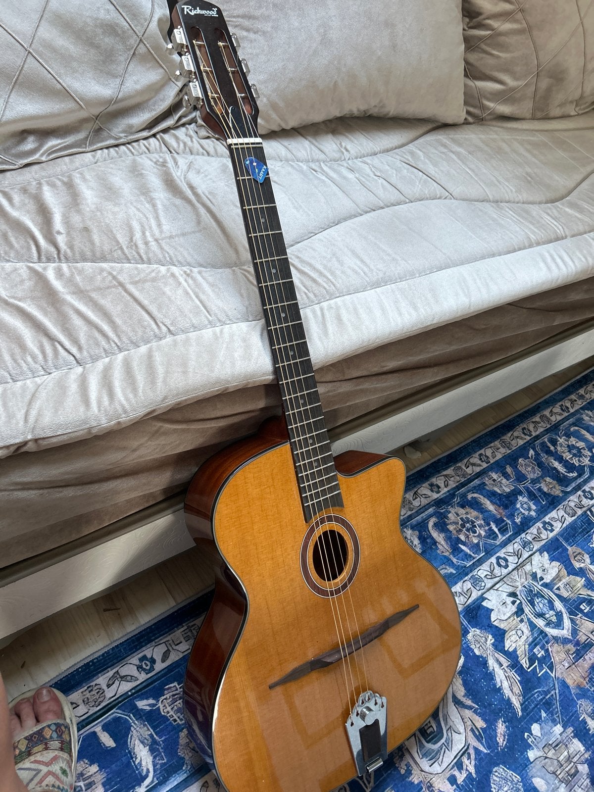 Richwood Artist Series Archtop Jazz Gitaar, Muziek en Instrumenten, Snaarinstrumenten | Gitaren | Akoestisch, Ophalen of Verzenden