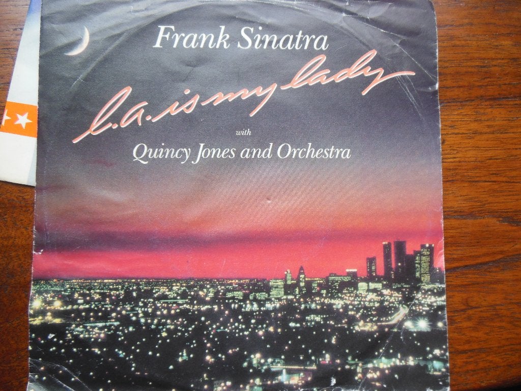 single frank sinatra and quincy jones 45rpm jukebox vinyl, Gebruikt, 7 inch, Ophalen of Verzenden, Pop