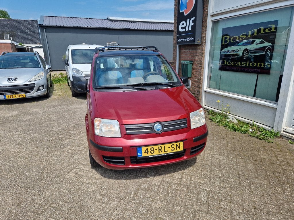 Fiat Panda 1.2i "SportSound" Clima - Navi - Schuifdak - Apk, Auto's, Fiat, Voorwielaandrijving, Stof, Gebruikt, Bedrijf