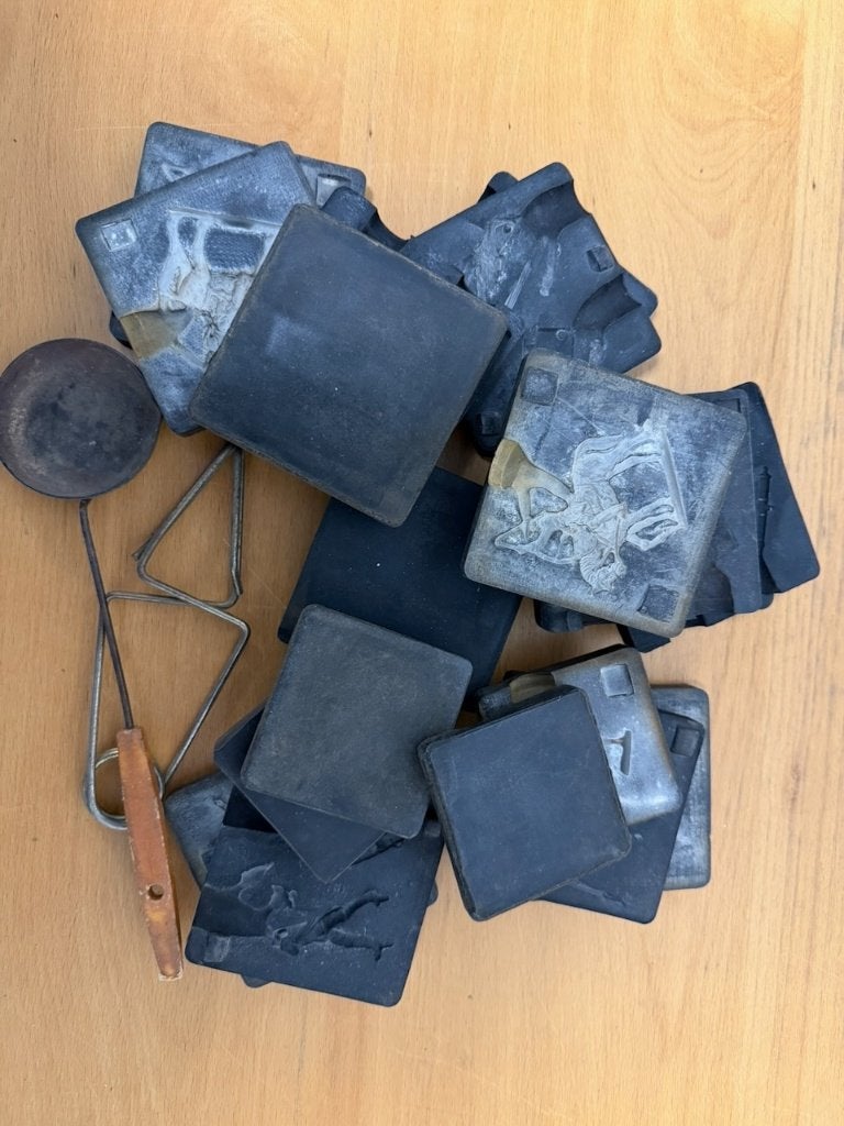 Gietset voor tinnen soldaten, Ophalen, Gebruikt, -, -