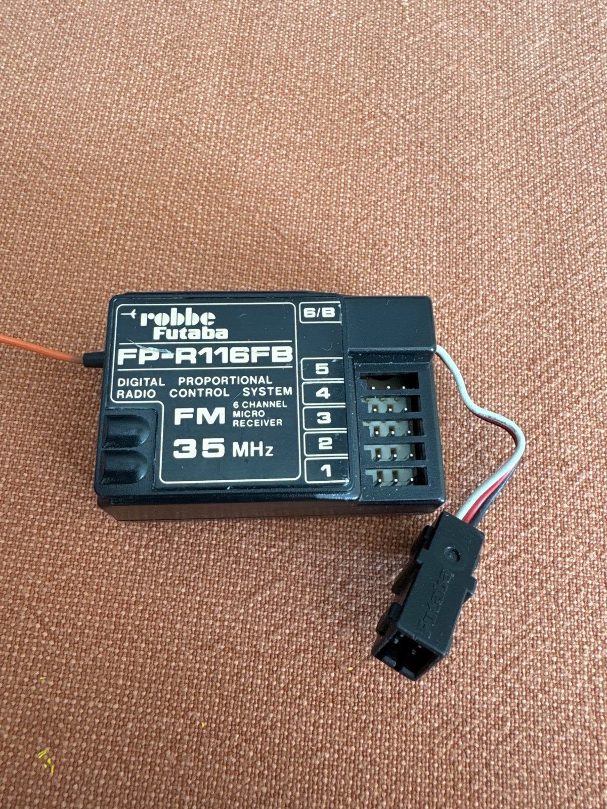 Robbe Futaba FP-R116FB FM 35 MHz Micro Ontvanger, Ophalen of Verzenden, Gebruikt