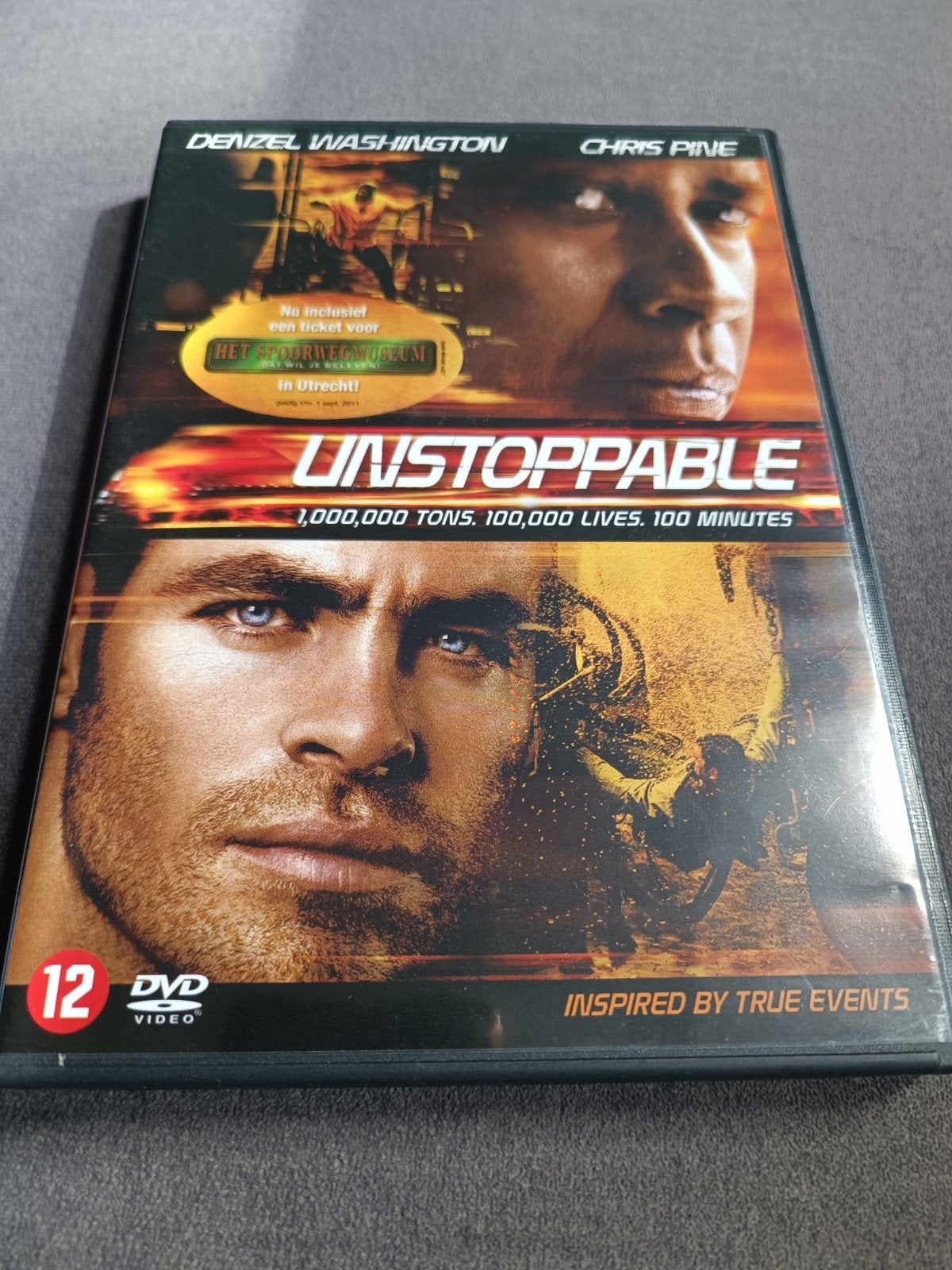 Unstoppable - dvd, Alle leeftijden, Ophalen of Verzenden, Zo goed als nieuw