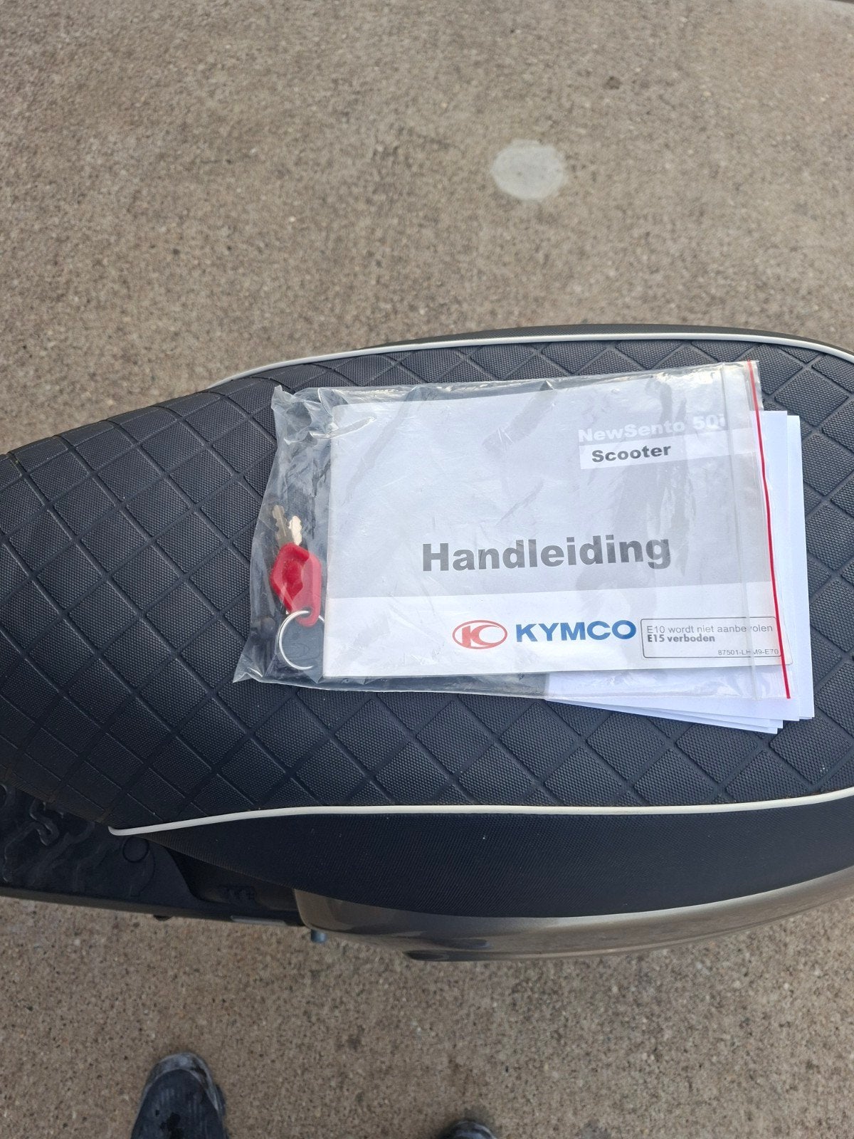 kymco new sento, Ophalen, Overige modellen, Zo goed als nieuw, Benzine