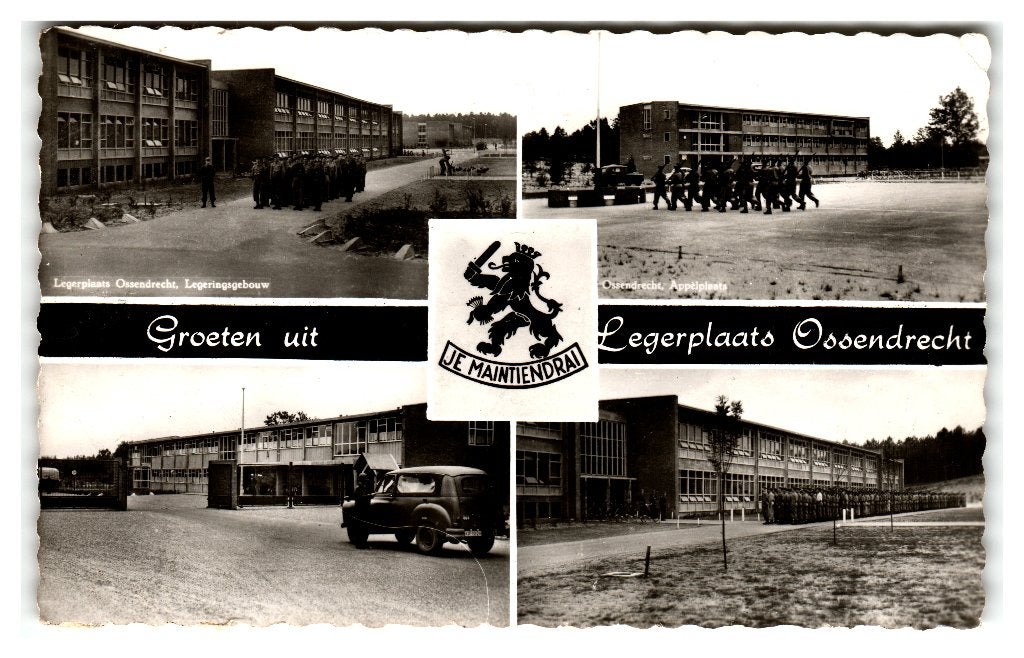 Ossendrecht, Legerplaats, Verzamelen, Ansichtkaarten | Nederland, Gelopen, Noord-Brabant, 1960 tot 1980, Verzenden