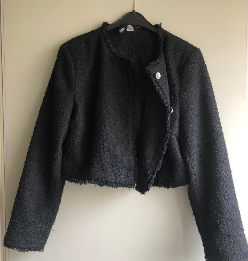 Blazer maat L, Zwart, Maat 42/44 (L), Ophalen of Verzenden, Jasje