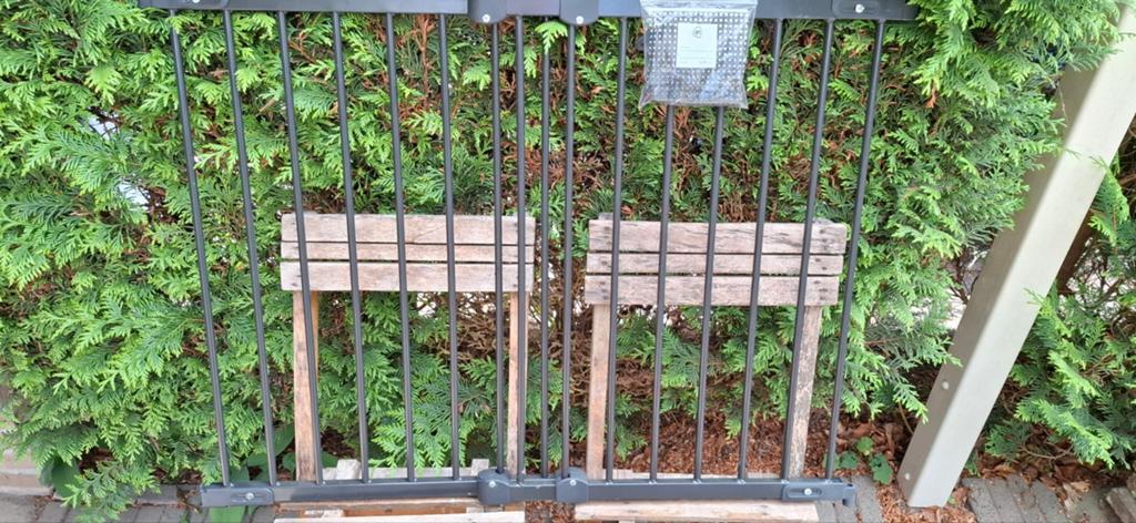 Traphekje zwart verstelbaar, Ophalen, IJzer
