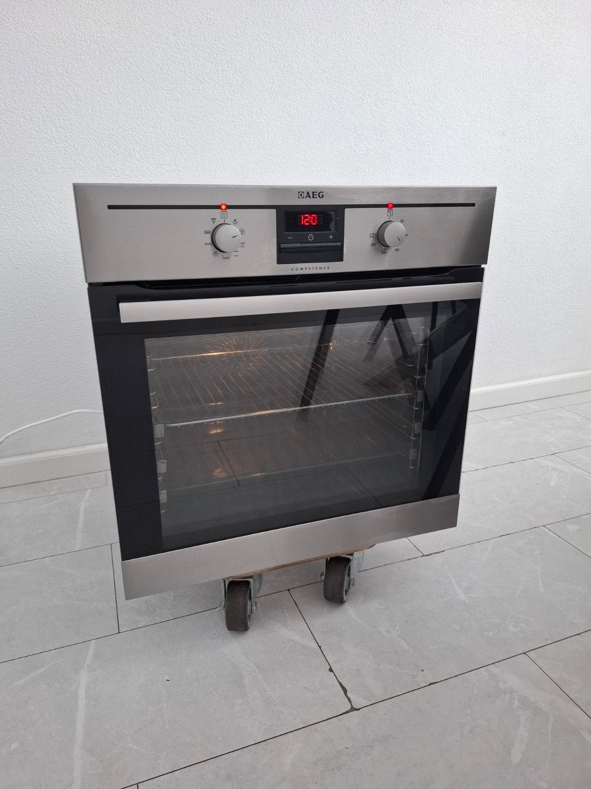 AEG Inbouw Oven 60x60 cm - Perfect Werkend, Witgoed en Apparatuur, Hete lucht, 60 cm of meer, Ophalen of Verzenden, Inbouw