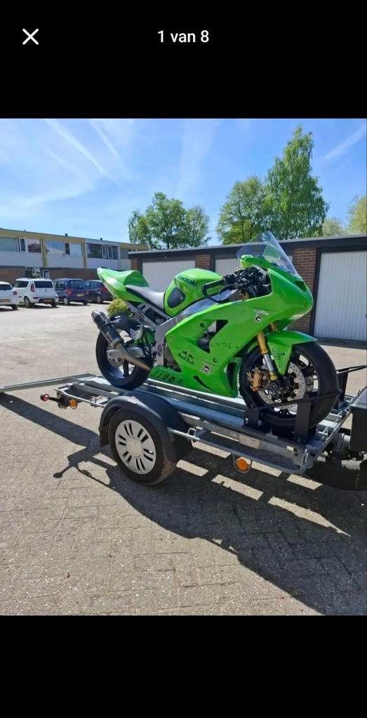 Motor Aanhanger te huur 25pd, Diensten en Vakmensen, Verhuur | Auto en Motor
