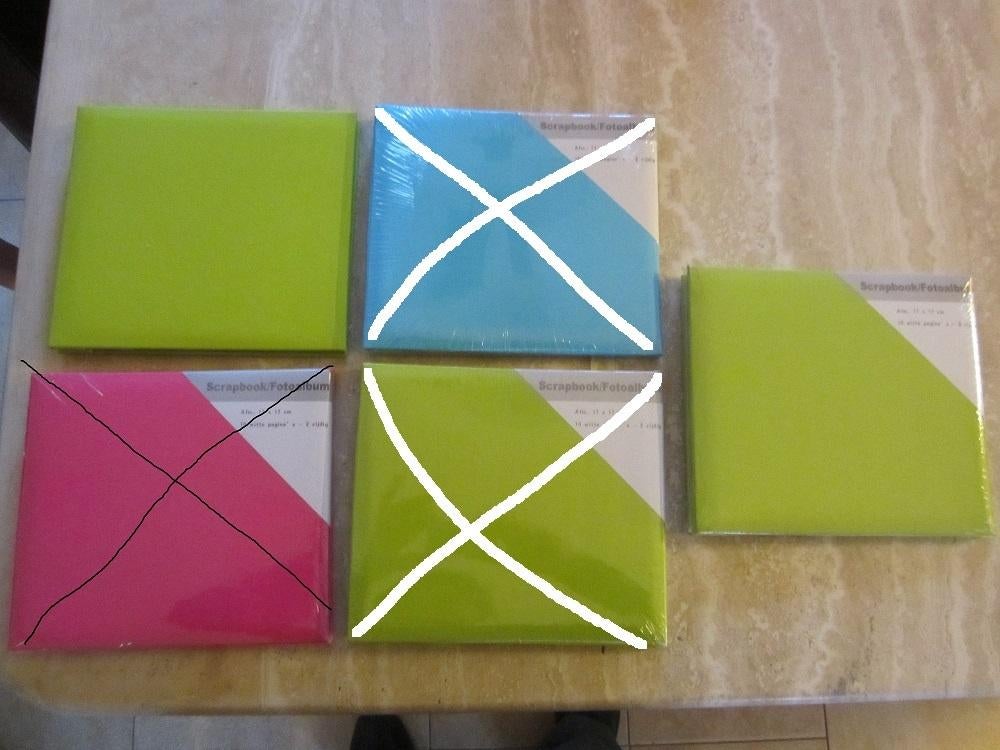 2 Mini scrapbook / foto albums, nieuw, Hobby en Vrije tijd, Ophalen of Verzenden, Nieuw, Album of Boek