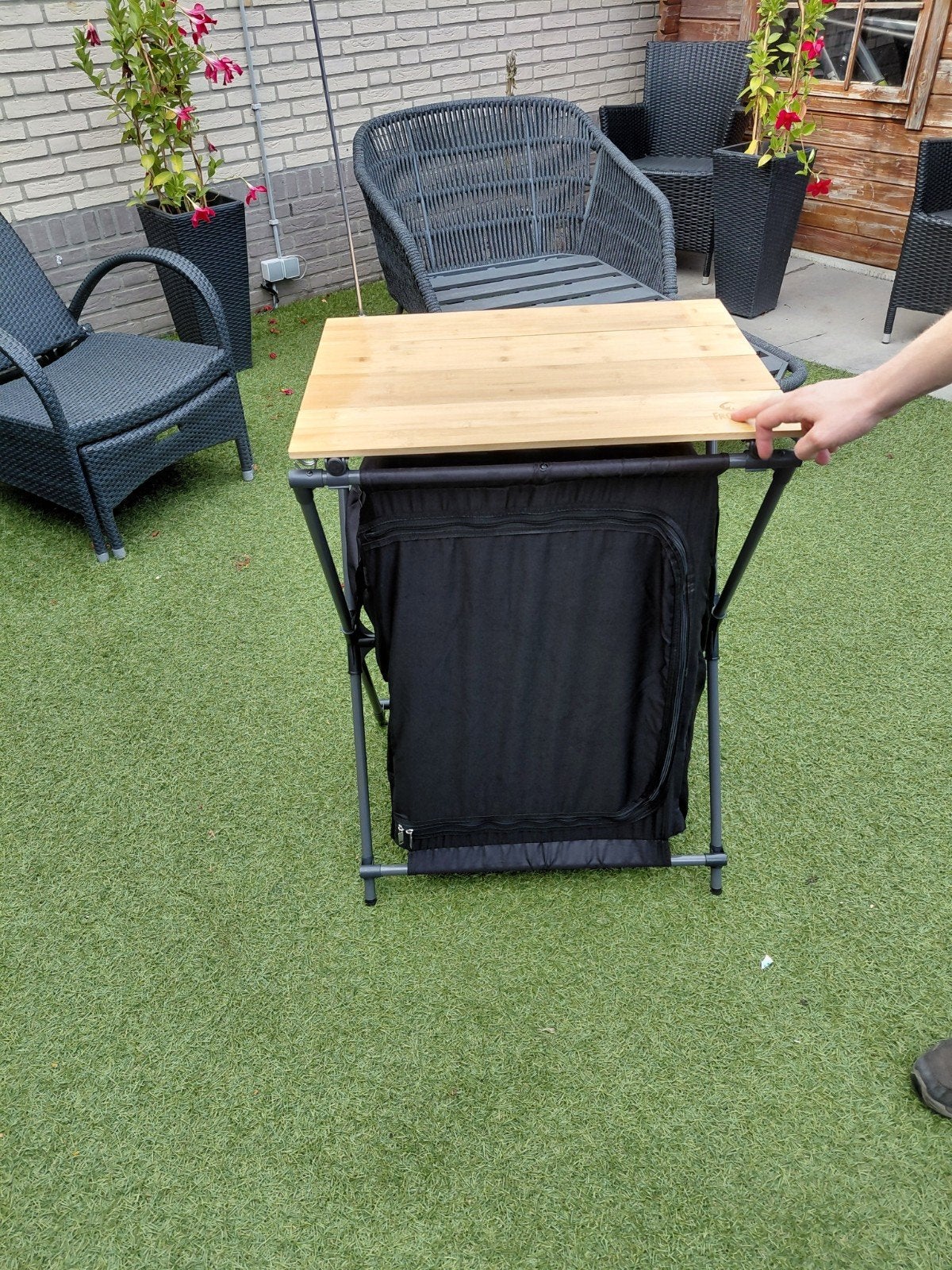 camping kastje, Caravans en Kamperen, Ophalen, Gebruikt, Campingkast