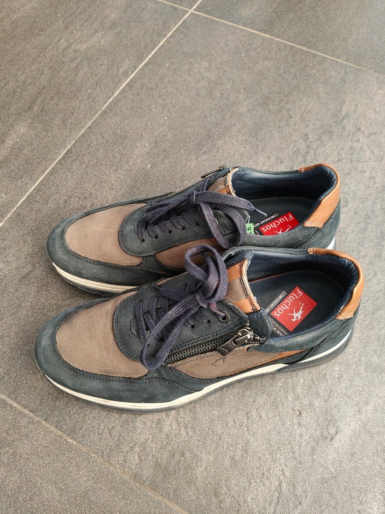 Heren schoenen, Ophalen, Blauw, Fluchos, Zo goed als nieuw