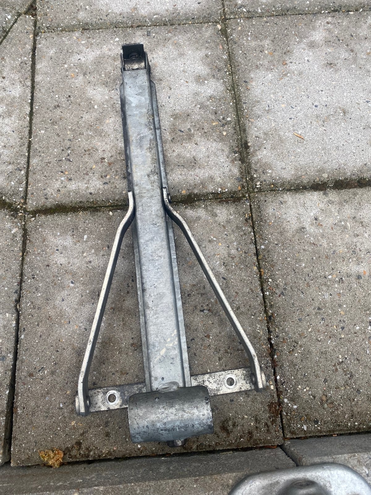 Caravan steunen, Caravans en Kamperen, Caravan accessoires, Ophalen of Verzenden, Gebruikt