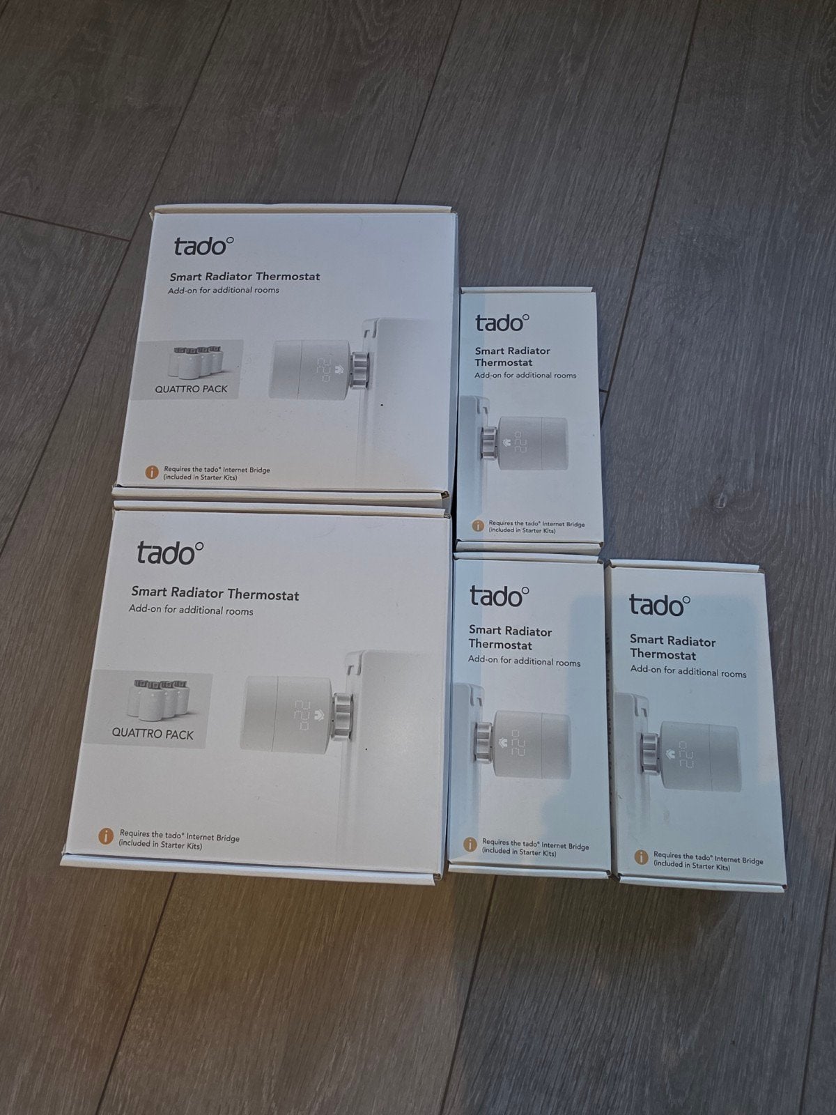 Tado Slimme Radiator Thermostaten - Set van 11 of los, Minder dan 30 cm, Radiator, Minder dan 60 cm, Ophalen of Verzenden