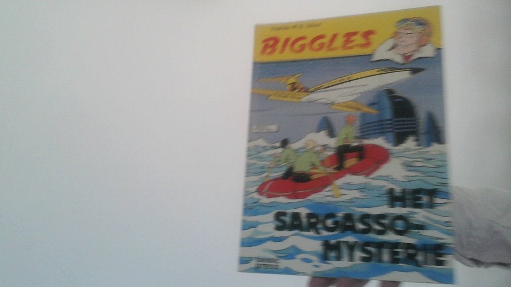 biggles nr 1 het sargasso mysterie uitgave semic press 1977, Boeken, Eén stripboek, Ophalen of Verzenden, Gelezen