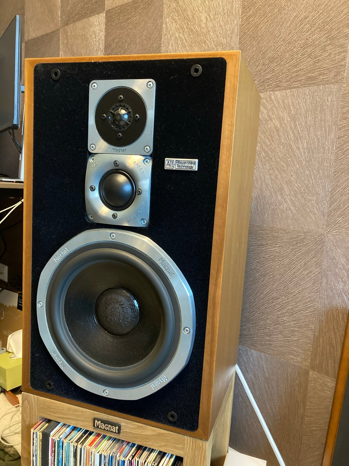Magnat All Ribbon 8 P, Ophalen, Stereo speakers, Gebruikt, 120 tot 150 watt