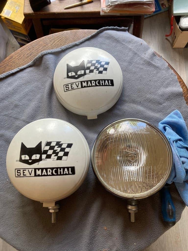 Oldtimer 2 Sev Marschal verstralers type 709 Iode en 20 cm, Auto-onderdelen, Ophalen of Verzenden, Gebruikt