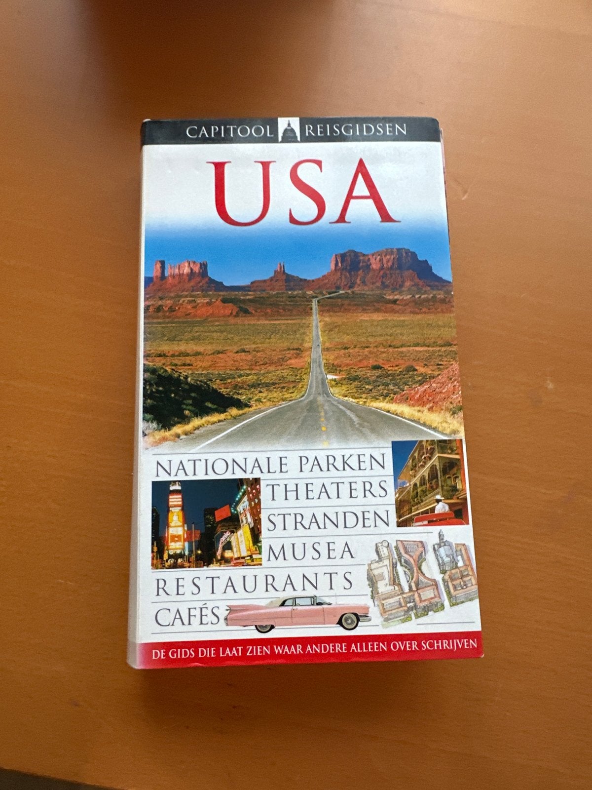USA Capitool Reisgids - Nationale Parken & Meer, Gelezen, Capitool, Ophalen of Verzenden, Reisgids of -boek
