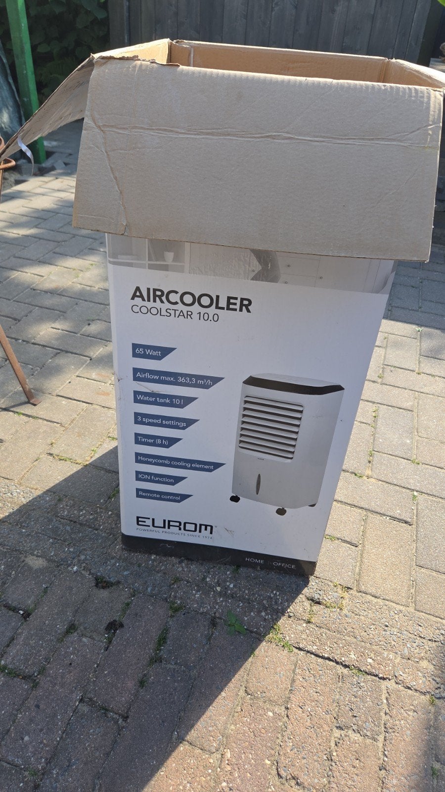 Eurom Coolstar 10.0 Air Cooler - Zo goed als nieuw, Witgoed en Apparatuur, Airco's, Ophalen, Timer, Minder dan 60 m³, 3 snelheden of meer