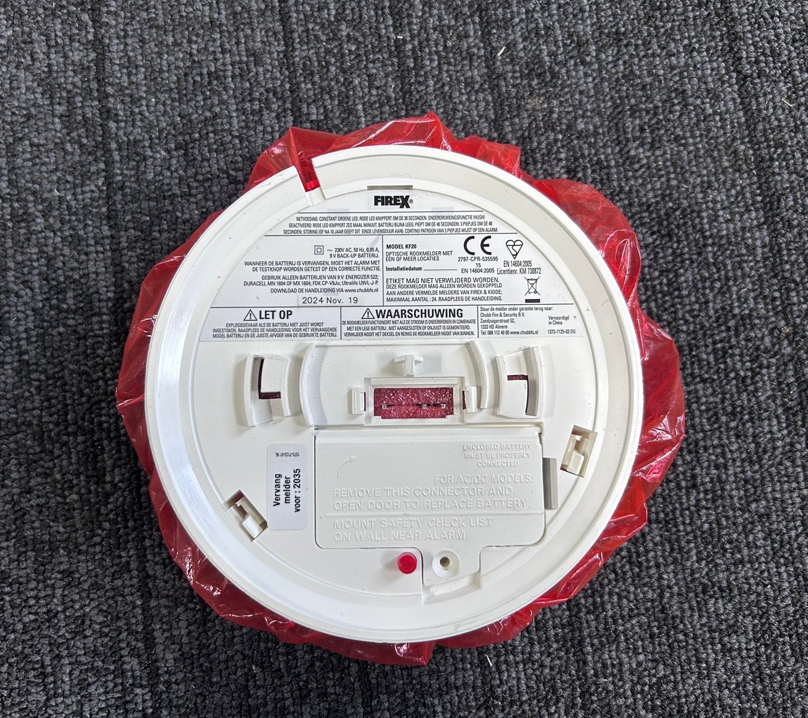 Firex KF20 rookmelder, Doe-het-zelf en Verbouw, Ophalen of Verzenden, Nieuw, Detector, Sensor of Melder, Rook