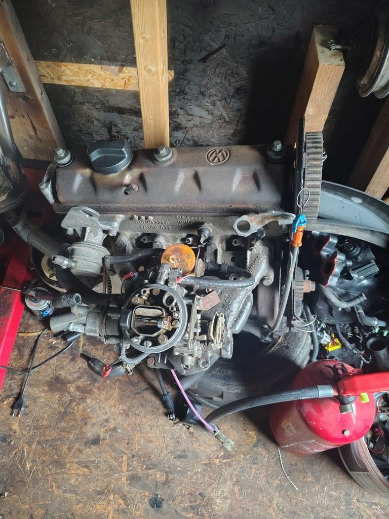 Polo 86c hz 1.0 motorblok, Ophalen, Gebruikt, Volkswagen
