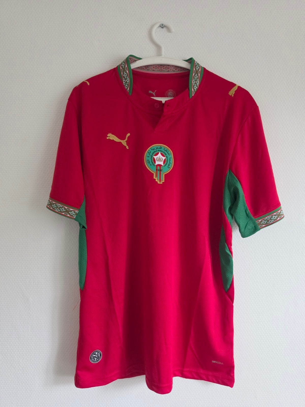 Marokko voetbalshirt - Thuis shirt WK 2026, Kleding | Heren, Ophalen of Verzenden, Nieuw, Rood, Puma
