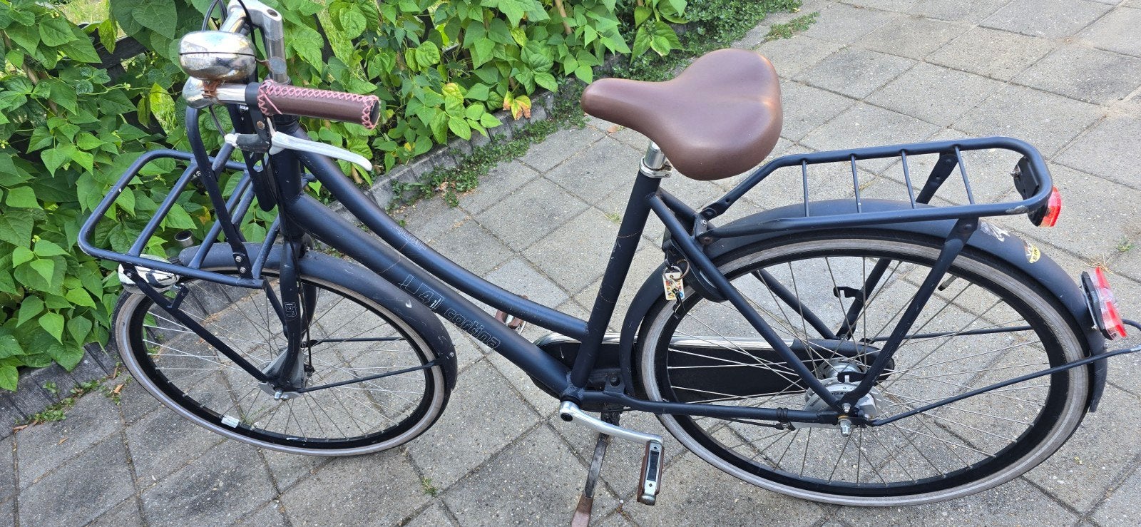 Cortina U4 Transportfiets Dames - Zo goed als nieuw, 53 tot 56 cm, Versnellingen, Zo goed als nieuw, Schijfrem