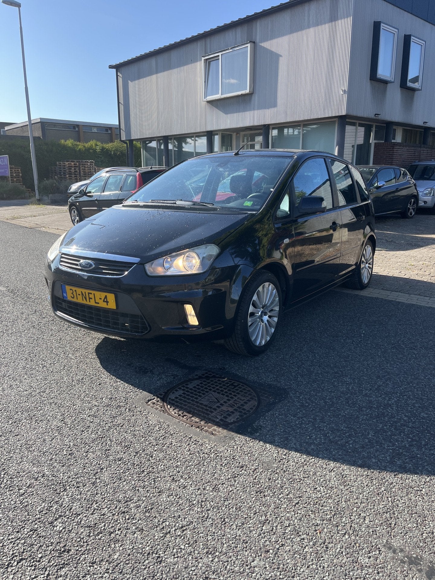 Ford C-MAX 1.8-16V Limited Titanium Clima,Navigatie enz enz, Auto's, Ford, Voorwielaandrijving, 4 cilinders, Zwart, Handgeschakeld