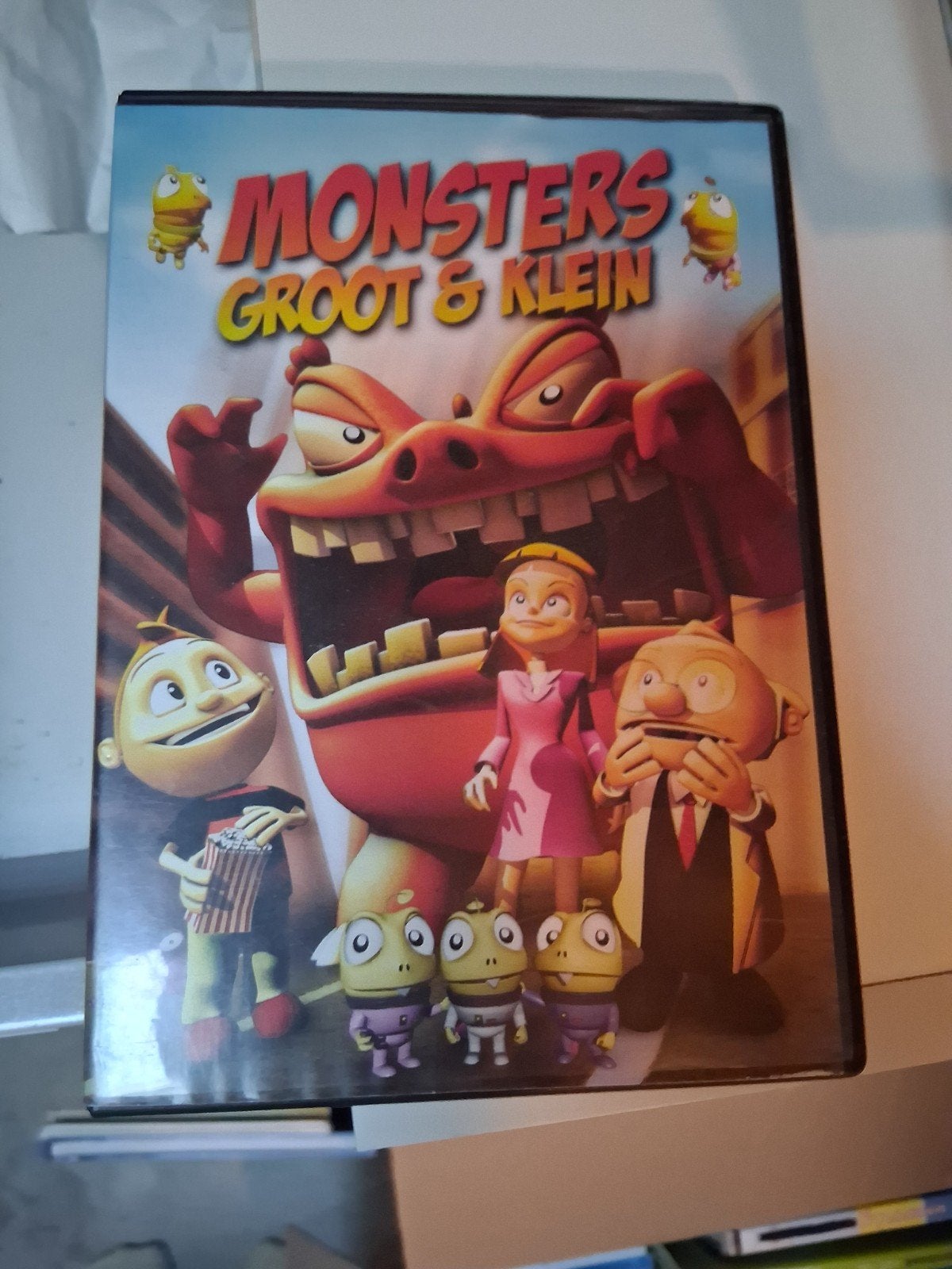 Monsters Groot & Klein DVD - Familie Animatie Film, Gebruikt, Animatie, Alle leeftijden, Nederlands
