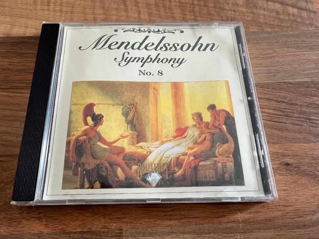 Mendelssohn - symphony No.8 (Gewandhausorch. Leipzig, Masur), Ophalen of Verzenden, Romantiek, Zo goed als nieuw, Orkest of Ballet