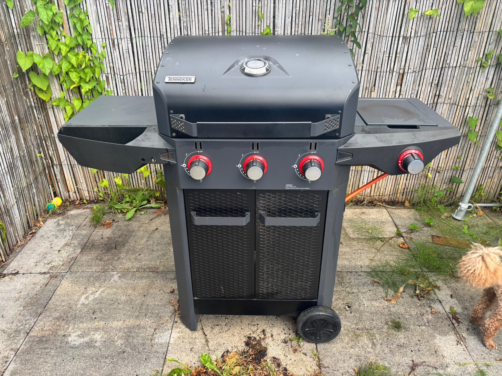 Tenneker bbq, Ophalen, Gebruikt