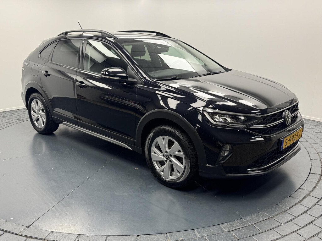 Volkswagen Taigo 1.0 TSi Life Automaat-Trekhaak-Airco-Adapt., Auto's, Volkswagen, Stof, Gebruikt, Met garantie (alle), Zwart
