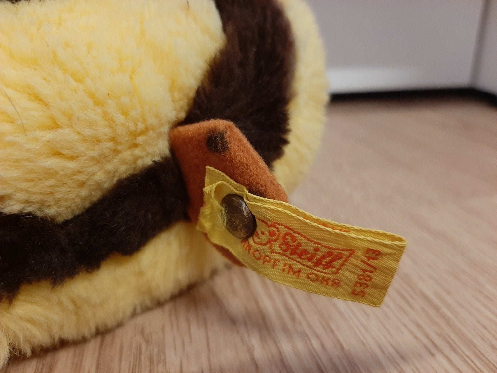 Steiff eend knuffeltje 15 cm, Ophalen of Verzenden