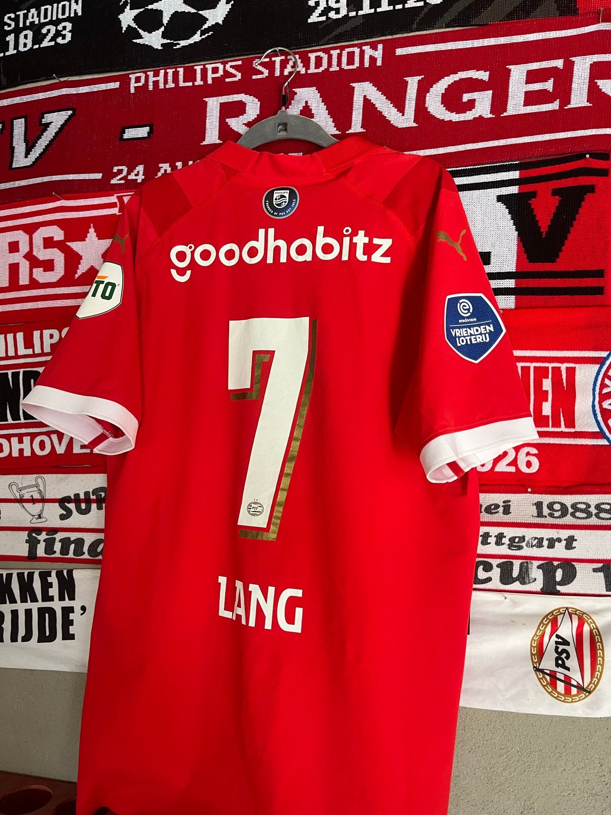 PSV shirt Maat XL - Authentic Versie noa lang, Sport en Fitness, Maat XL, Ophalen of Verzenden, Zo goed als nieuw, Shirt