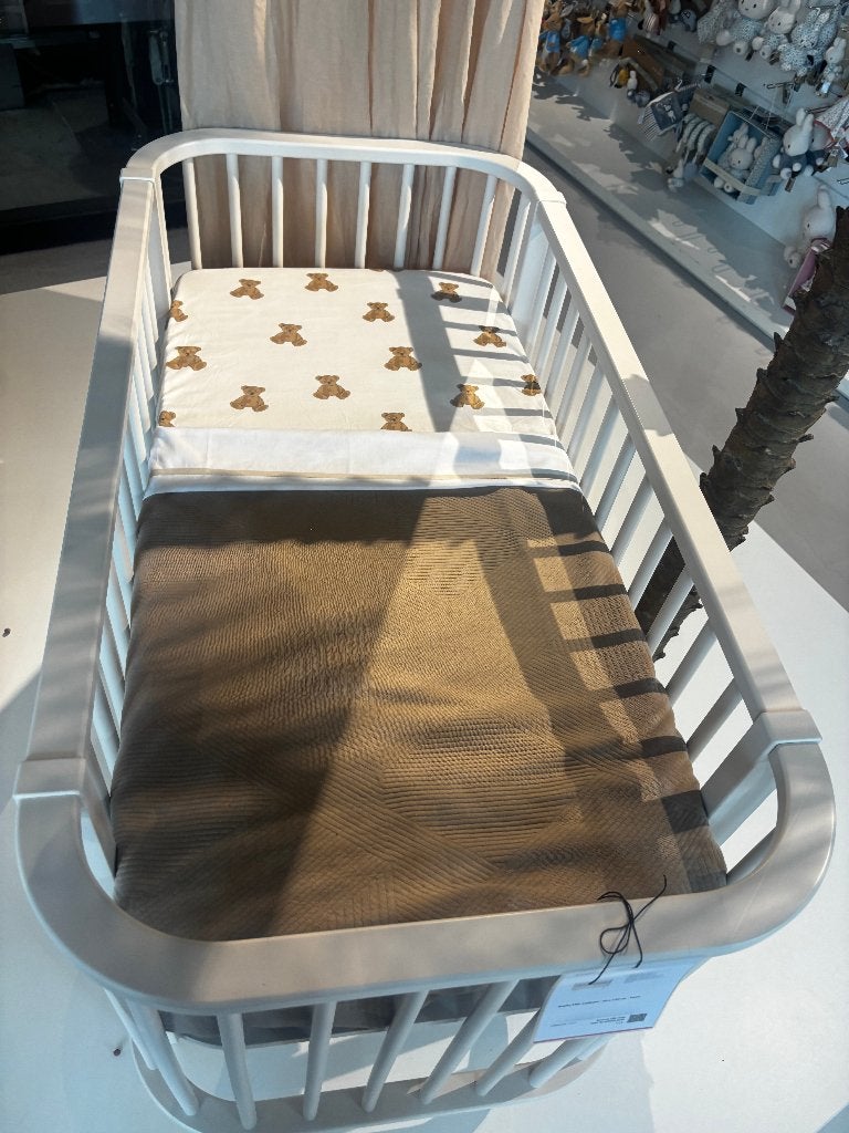 Bopita Ledikant 60 x 121 cm - Milo - Dune, Kinderen en Baby's, Ophalen, Zo goed als nieuw, Ledikant