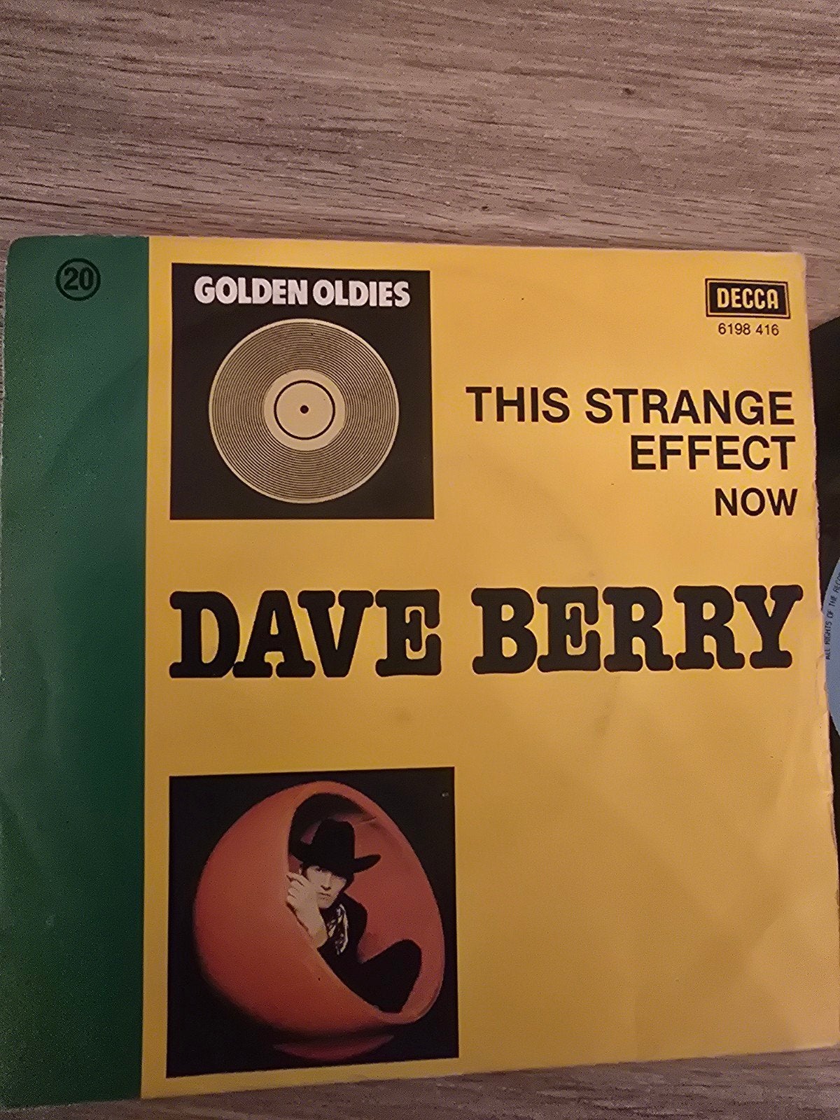 Dave Berry / this strange effect, Ophalen of Verzenden, Gebruikt, 7 inch, Pop