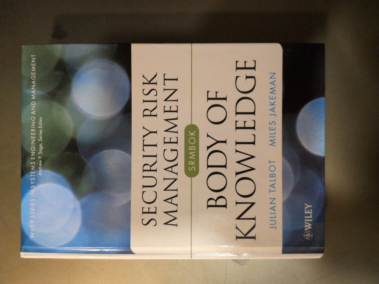 Security Risk Management Body of Knowledge (SRMBOK), Boeken, Zo goed als nieuw, Julian Talbot, Miles Jakeman, Beta, HBO