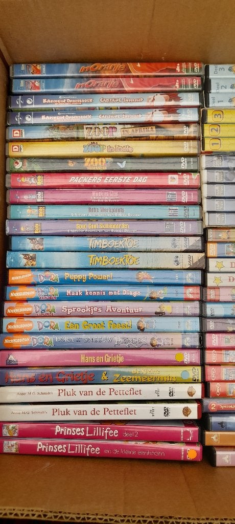 Kinder dvd's, Ophalen, Gebruikt, Alle leeftijden, Overige genres