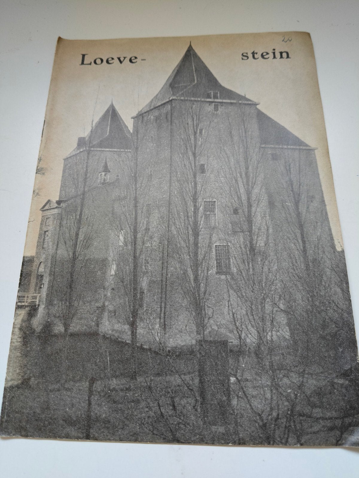 Slot Loevestein folder jaren 30/40, Boeken, Verzenden, Zo goed als nieuw