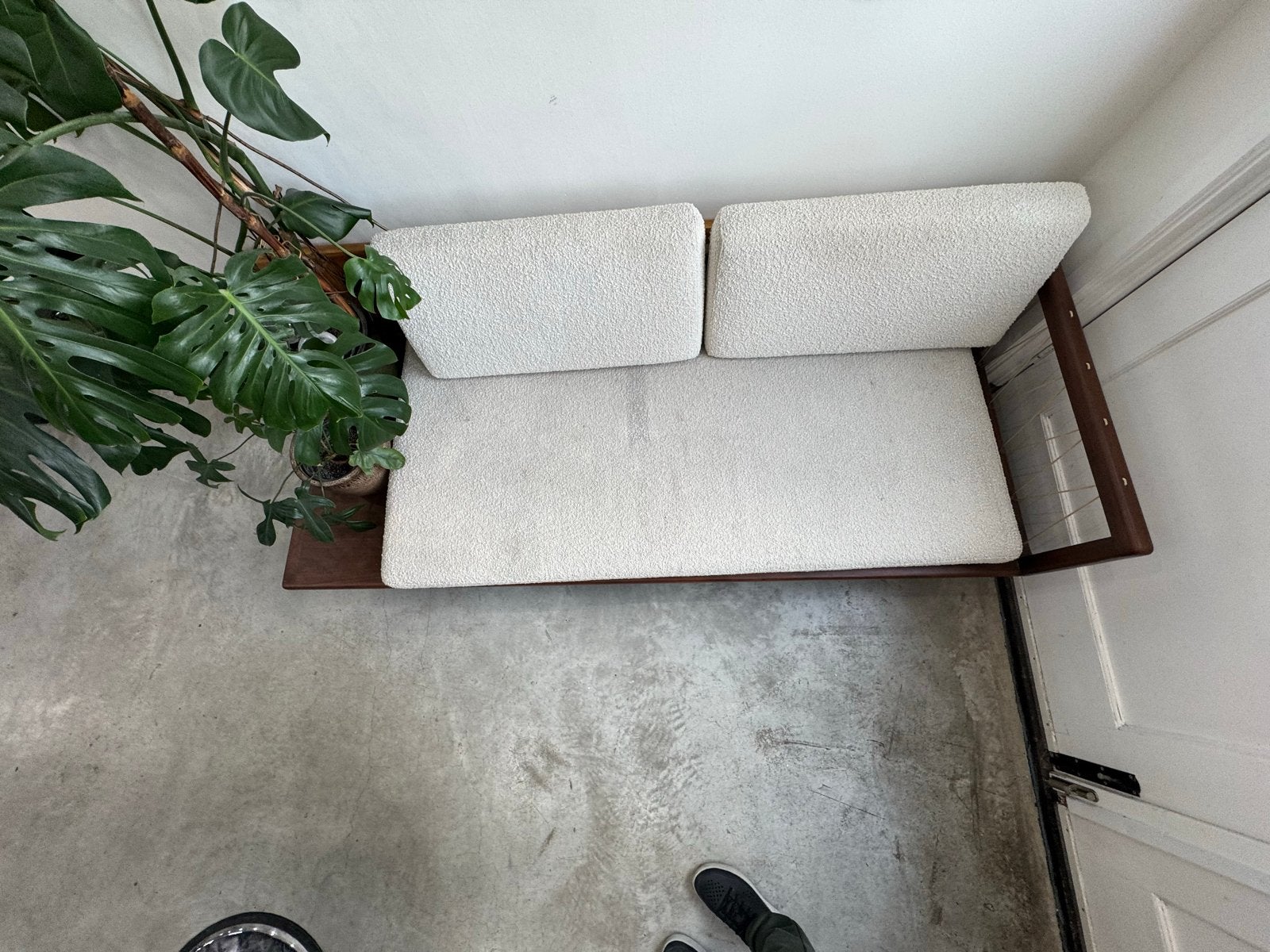 Design Sofa / Daybed – €350, Ophalen, Tweepersoons, 75 tot 100 cm, Zo goed als nieuw