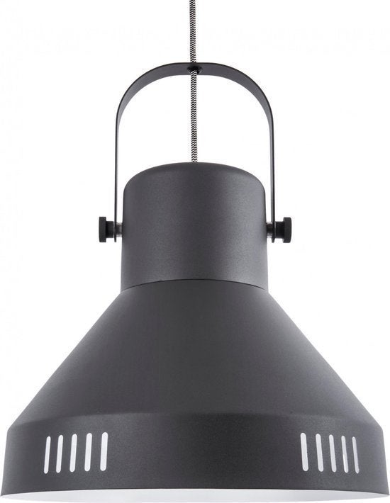 Leitmotiv Tuned - Hanglamp - IJzer - Zwart, Ophalen of Verzenden, Nieuw, Metaal, E27 (groot)