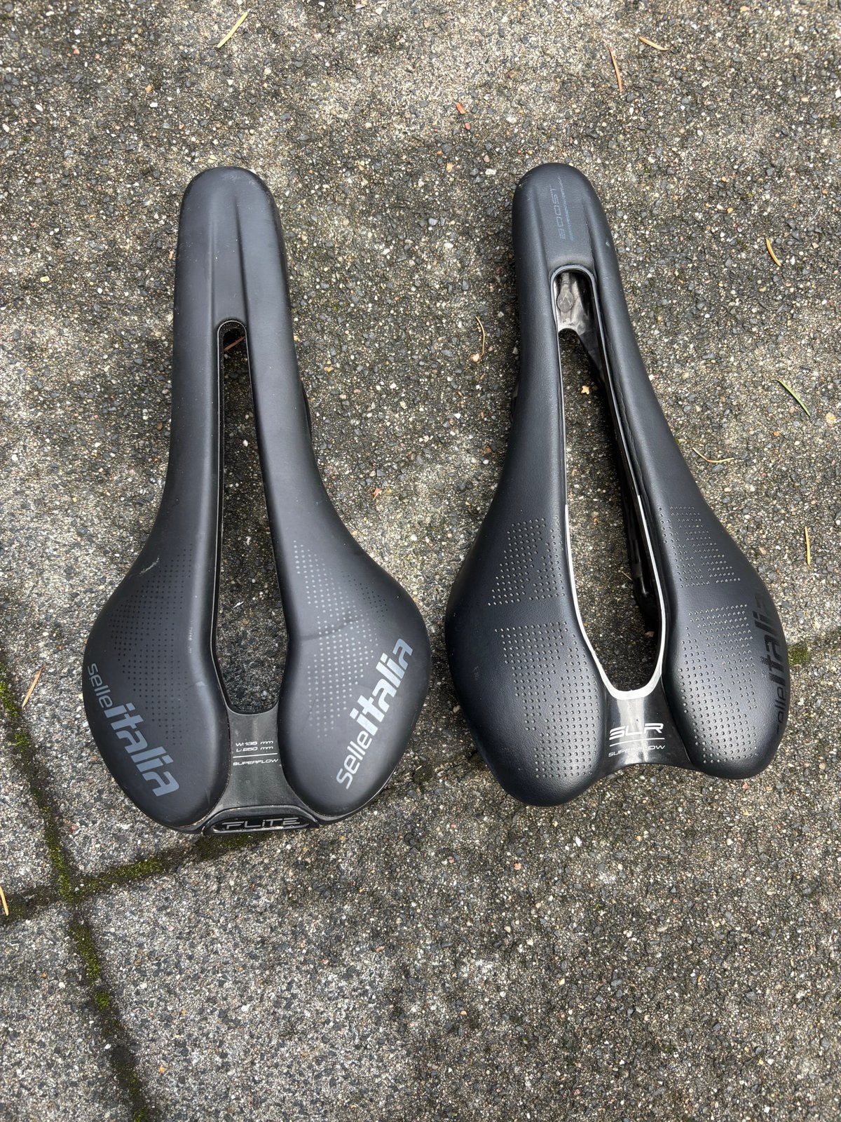 Selle Italia SLR Boost en SLR Superflow zadels, Fietsen en Brommers, Gebruikt, Ophalen of Verzenden, Zadel, Racefiets