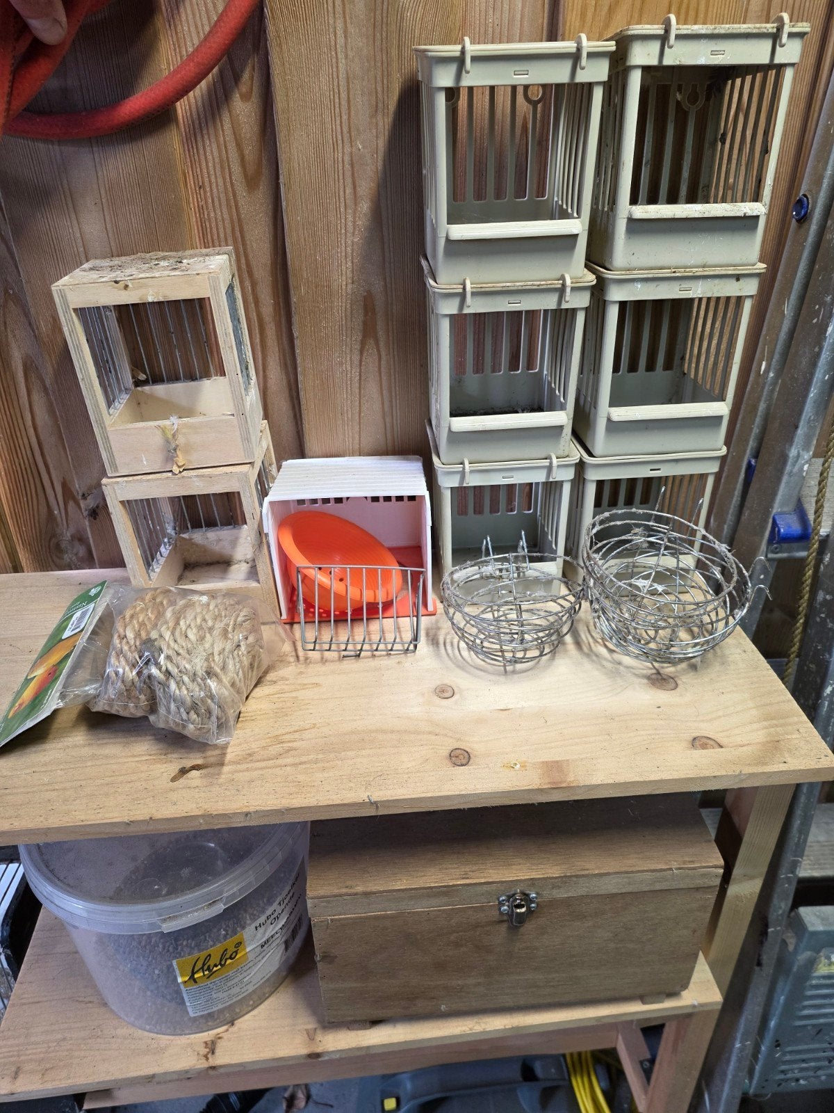 vogel toebehoren, Dieren en Toebehoren, Ophalen, Zo goed als nieuw, Kooi-accessoires