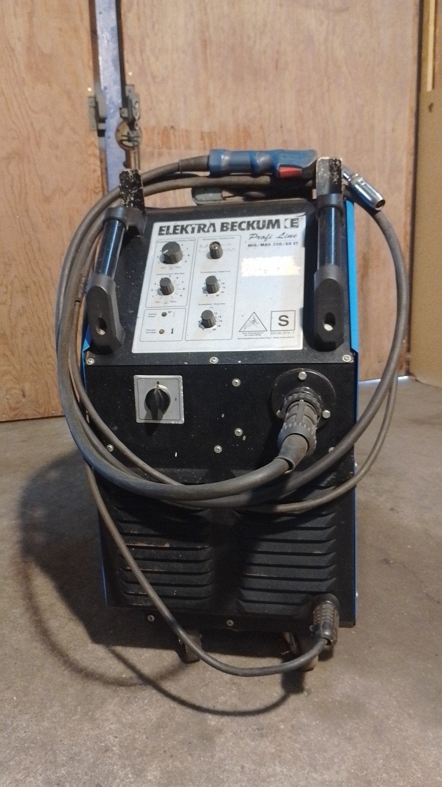 Elektra Beckum MIG MAG/CO2 lasapparaat, Ophalen, 150 tot 250 ampère, Co2