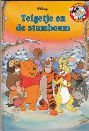 Disney boekenclub: Teigetje en de stamboom (zonder cd), Ophalen of Verzenden, Winnie de Poeh of vrienden, Zo goed als nieuw, Overige typen