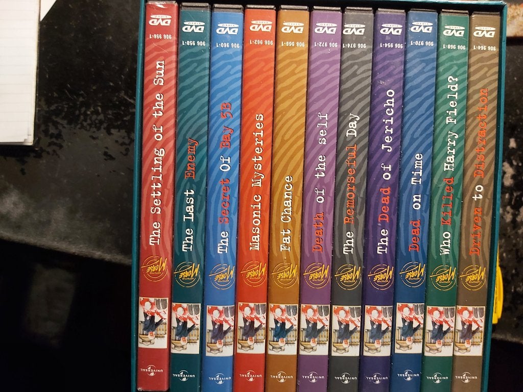 inspector morse box, Nederlands, Ophalen of Verzenden, Complete serie, Gebruikt