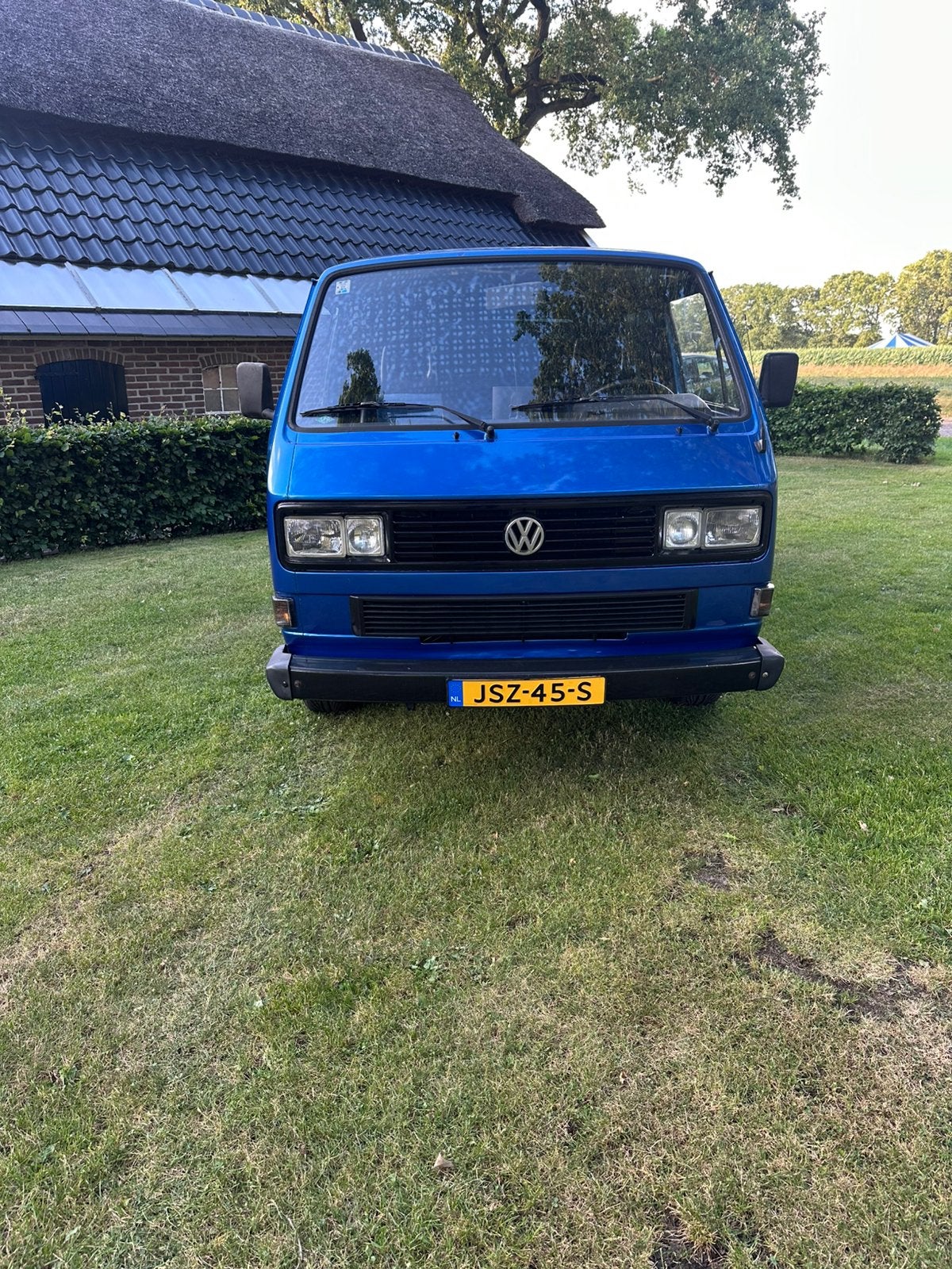 Volkswagen T3 bus, Auto's, Volkswagen, Achterwielaandrijving, 8 stoelen, 4 cilinders, Blauw