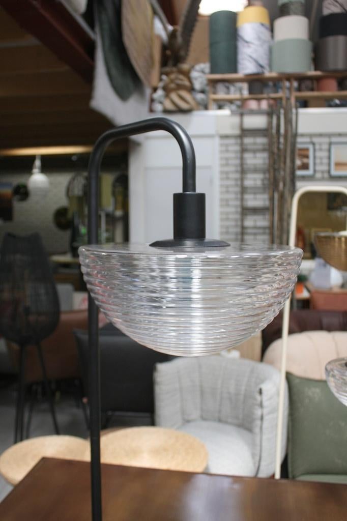 Vloerlamp + tafellamp BAYLIE Light & Living metaal & glas