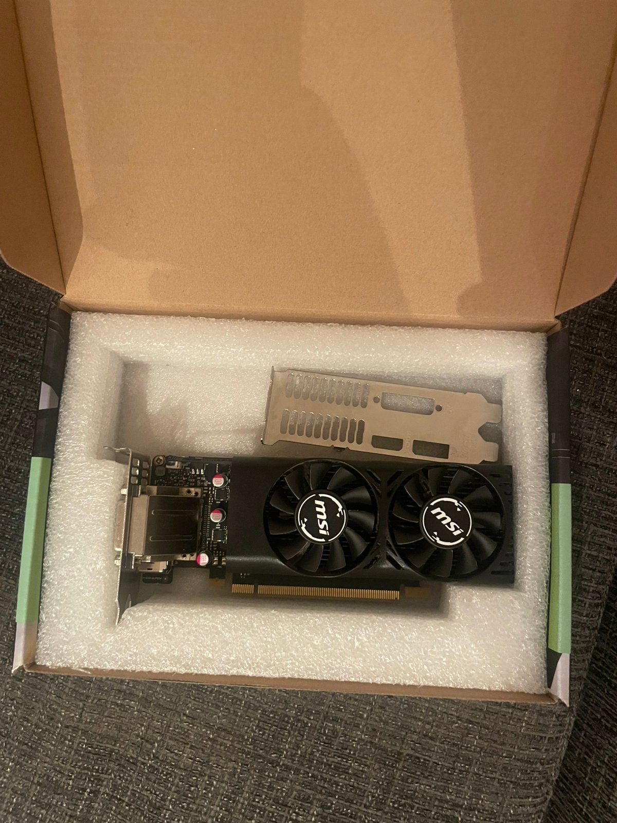 Msi GTX 1050 2Gb low profile, Computers en Software, Videokaarten, PCI-Express 3, Ophalen of Verzenden, Nvidia, GDDR5